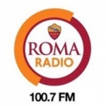 Logo da emissora Radio Roma 100.7 FM