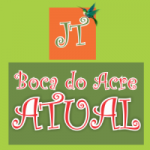 Logo da emissora Boca do Acre Atual JT