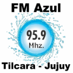 Logo da emissora Radio Azul 95.9 FM