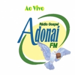 Logo da emissora Rádio Gospel Adonai