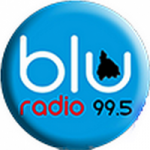Logo da emissora Blu Radio 99.5 FM