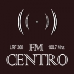 Logo da emissora Radio Centro 100.7 FM