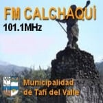 Logo da emissora Radio Calchaquí 101.1 FM