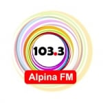 Logo da emissora Radio Alpina 103.3 FM