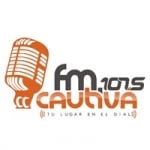 Logo da emissora Radio Cautiva 107.5 FM