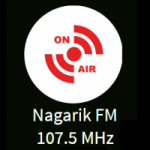 Logo da emissora Radio Nagarik 107.5 FM