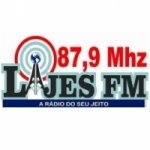 Logo da emissora Rádio Lajes 87.9 FM