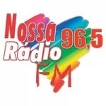 Logo da emissora Rádio Nossa Rádio Vitória 96.5 FM