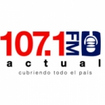 Logo da emissora Radio Actual 107.1 FM