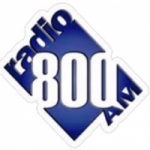 Logo da emissora Radio 800 AM Manágua
