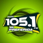 Logo da emissora Radio Mi Preferida 105.1 FM
