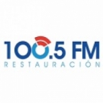 Logo da emissora Radio Restauración 100.5 FM