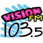 Logo da emissora Radio Vision 103.5 FM
