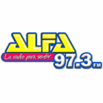 Logo da emissora Radio Alfa 97.3 FM