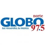 Logo da emissora Radio Globo Norte 97.5 FM