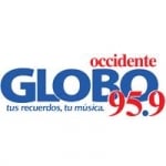 Logo da emissora Radio Globo Occidente 95.9 FM