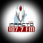 Logo da emissora Radio Impacto 107.7 FM