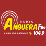 Logo da emissora Rádio Anguera 104.9 FM