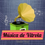 Logo da emissora Música de Vitrola