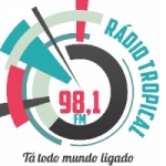 Logo da emissora Rádio Tropical 98.1 FM