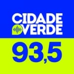 Logo da emissora Rádio Cidade Verde 93.5 FM