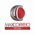 Logo da emissora Rádio Max Correio 99.1 FM