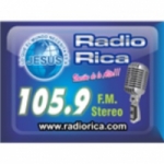 Logo da emissora Radio Rica 105.9 FM