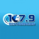 Logo da emissora Radio Restauración 107.9 FM