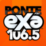 Logo da emissora Radio Exa 106.5 FM