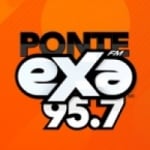 Logo da emissora Radio Exa 95.7 FM