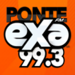 Logo da emissora Radio Exa 99.3 FM