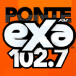 Logo da emissora Radio Exa 102.7 FM