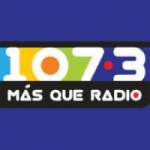 Logo da emissora Más Que Radio 107.3 FM