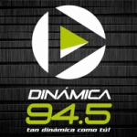 Logo da emissora Radio Dinámica 94.5 FM