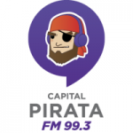 Logo da emissora Radio Capital Pirata 99.3 FM