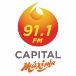 Logo da emissora Radio Capital Máxima 91.1 FM