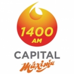 Logo da emissora Radio Capital Máxima 1400 AM