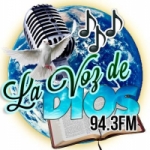 Logo da emissora Radio Estéreo La Voz de Dios 94.3 FM