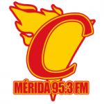 Logo da emissora Radio Candela Mérida 95.3 FM