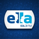 Logo da emissora Radio Ella 106.3 FM