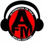 Logo da emissora Rádio Alternativa 104.9 FM