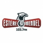 Logo da emissora Radio Estéreo Mendel 103.7 FM