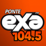 Logo da emissora Radio Exa 104.5 FM