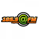 Logo da emissora Radio Arroba 105.5 FM