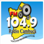 Logo da emissora Rádio Cambuca 104.9 FM