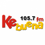 Logo da emissora Radio Ke Buena 105.7 FM