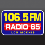 Logo da emissora Radio 65 FM 106.5