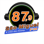 Logo da emissora Rádio São Miguel 87.9 FM