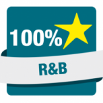 Logo da emissora Hit Rádio 100% R&B