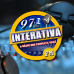 Logo da emissora Rádio Interativa 97.1 FM